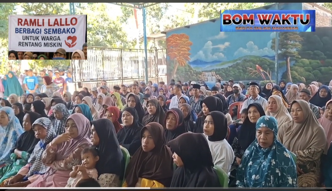 Owner Istana Mappala Gowa, Ramli Lallo Berbagi Sejalan Program Bupati Gowa