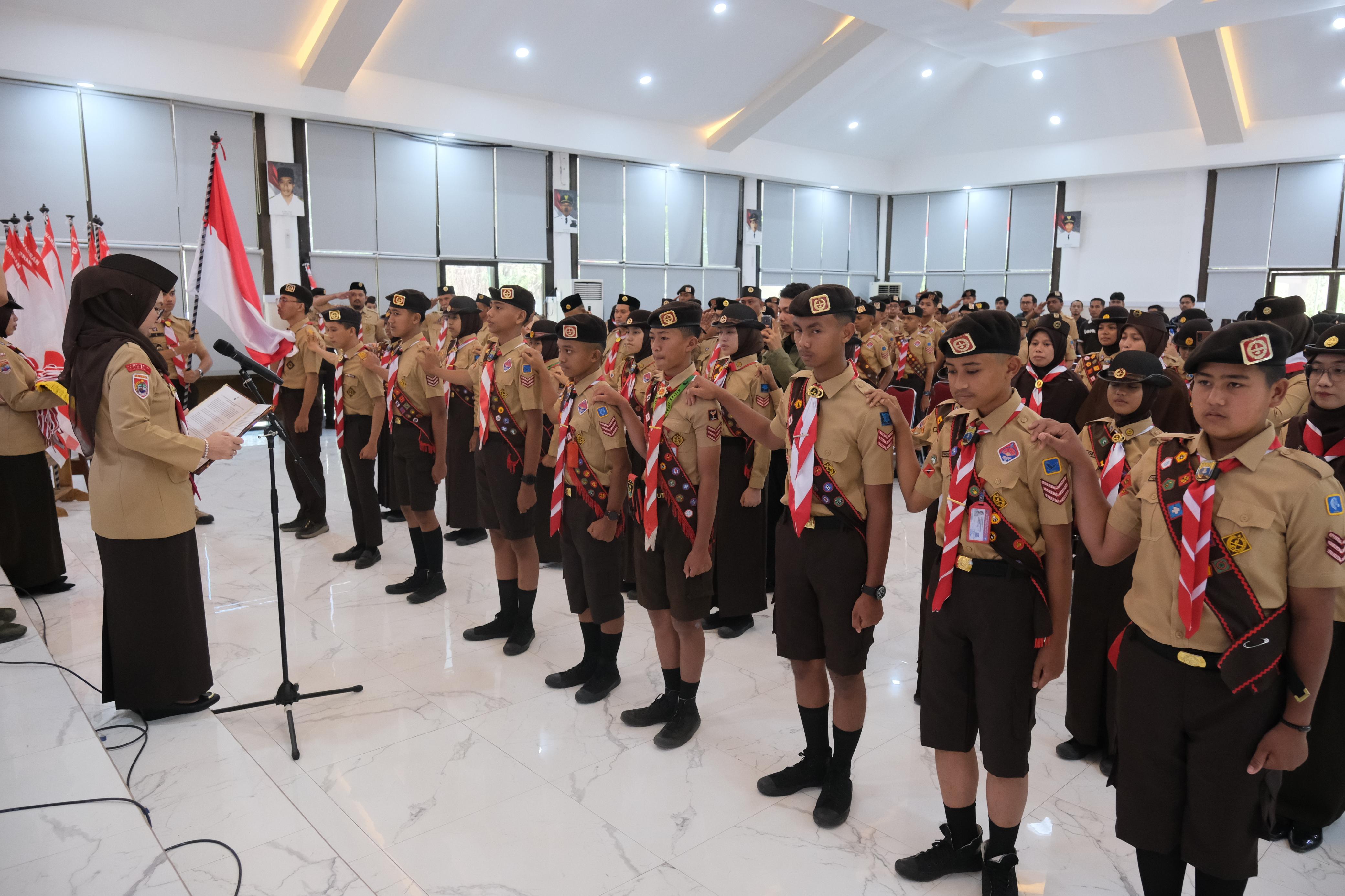 Lepas 92 Peserta Jamnas XII, Bupati Gowa Minta Jaga Nama Baik Daerah di Tingkat Nasional