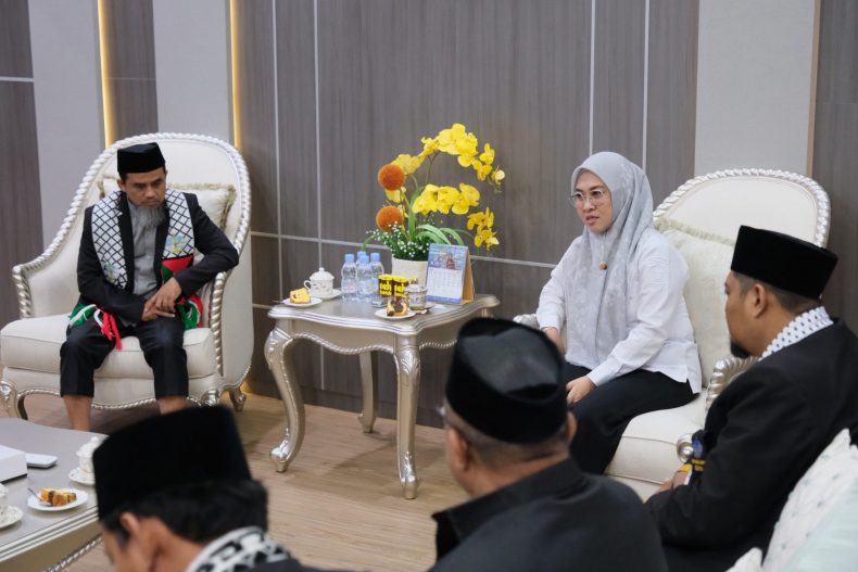 Bupati Husniah Talenrang Restui DPD Wahdah Islamiyah Gowa ke Muktamar Nasional